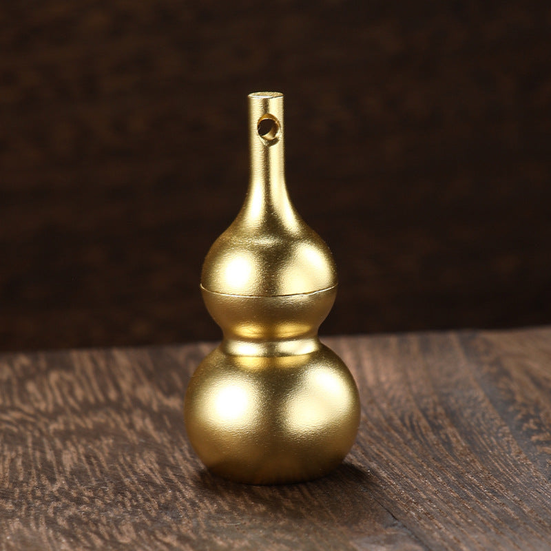 Innovative Small Gourd Portable Keychain Pendant Decorative EDC Tool