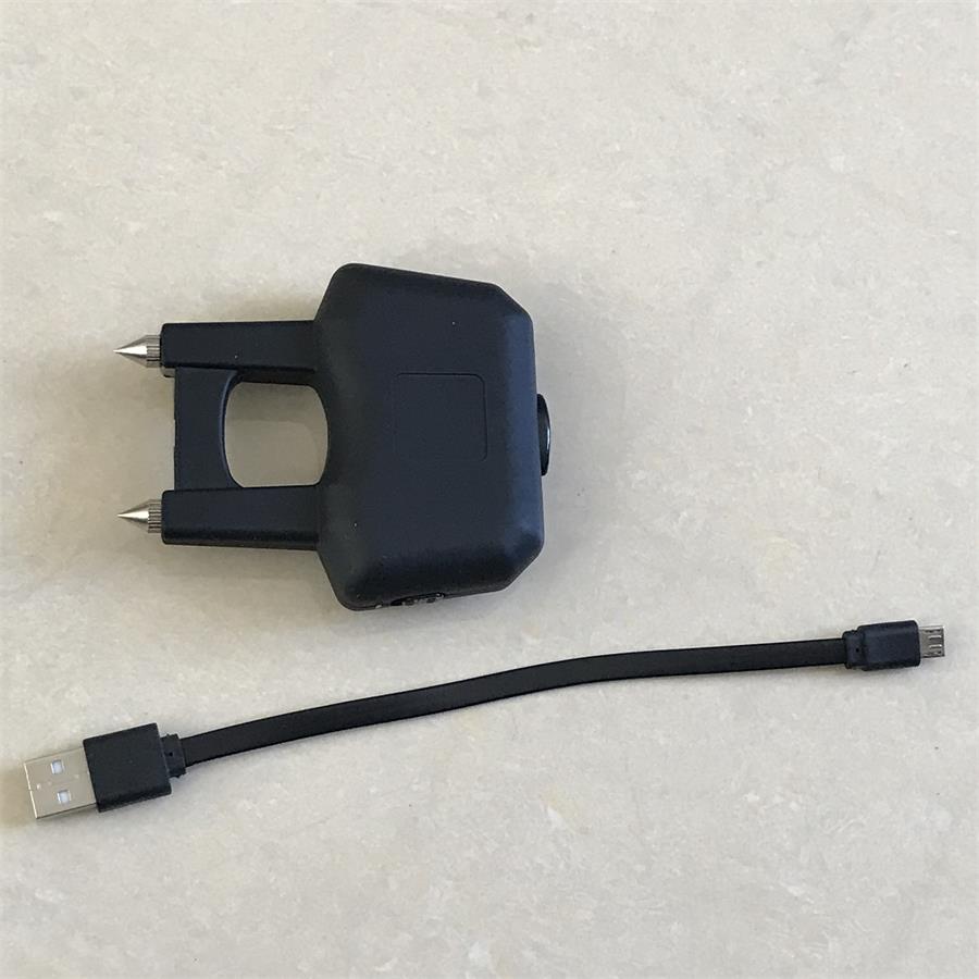 Black One-Hole Outdoor Tool with Convenient Portability