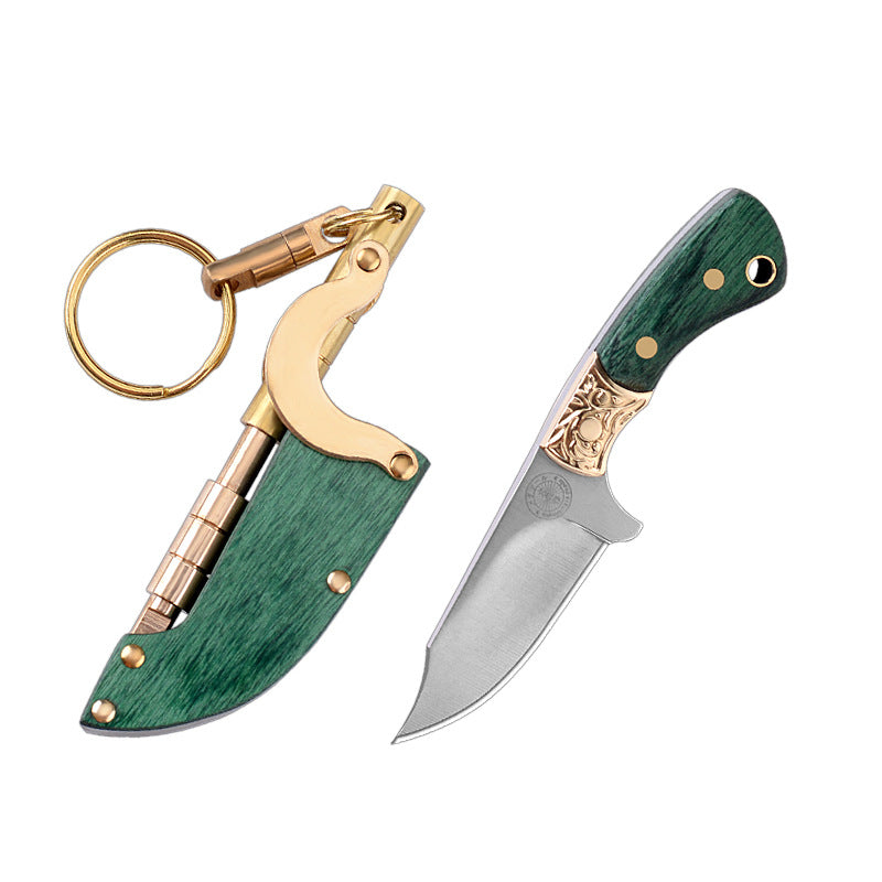 Small Pocket-Sized Outdoor Tool with Keychain Loop