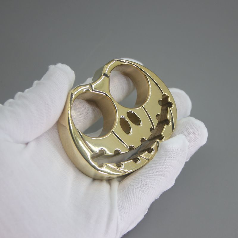 Miniature Brass Outdoor Tool with Pumpkin Design