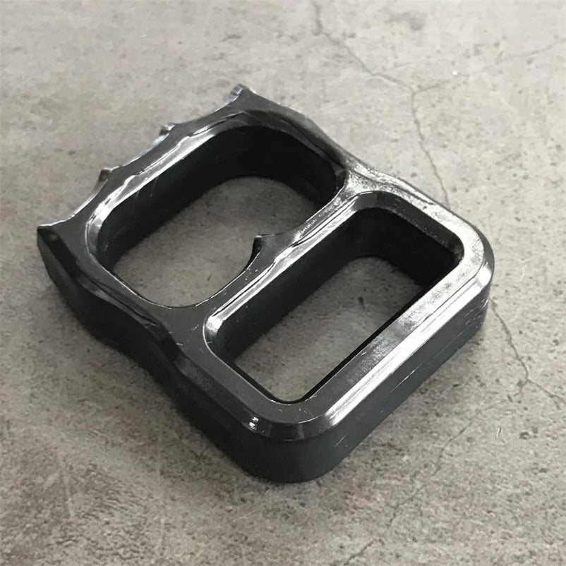 Plastic Dual-Port Mini EDC Pendant for Outdoor Backpacks