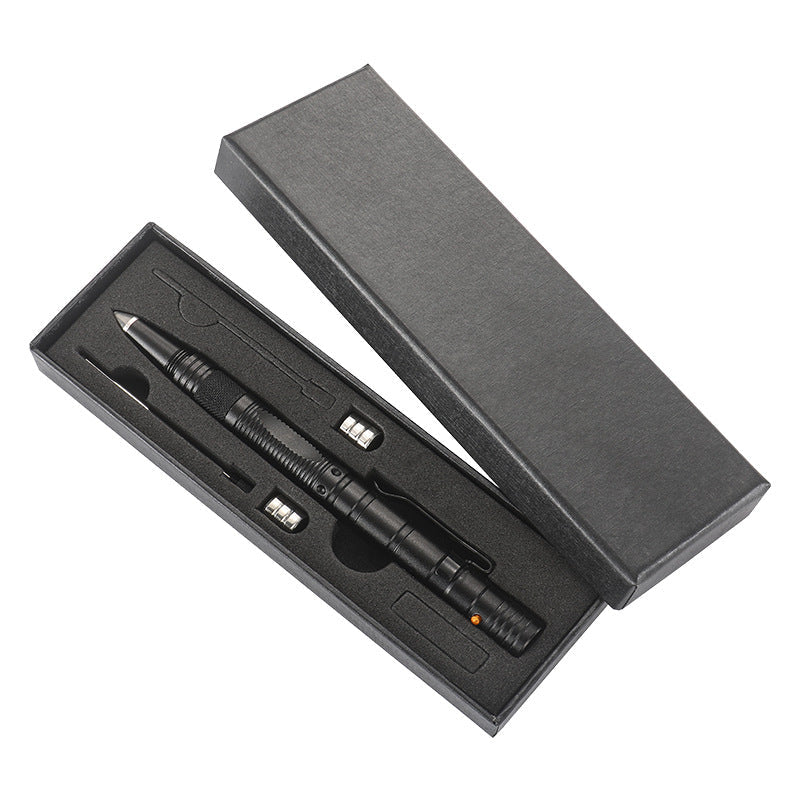 Outdoor Pocket Pen with Multifunctional LED Lighting EDC Tool