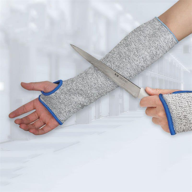 Breathable and Elastic Gray Sleeves Designed for Comfort