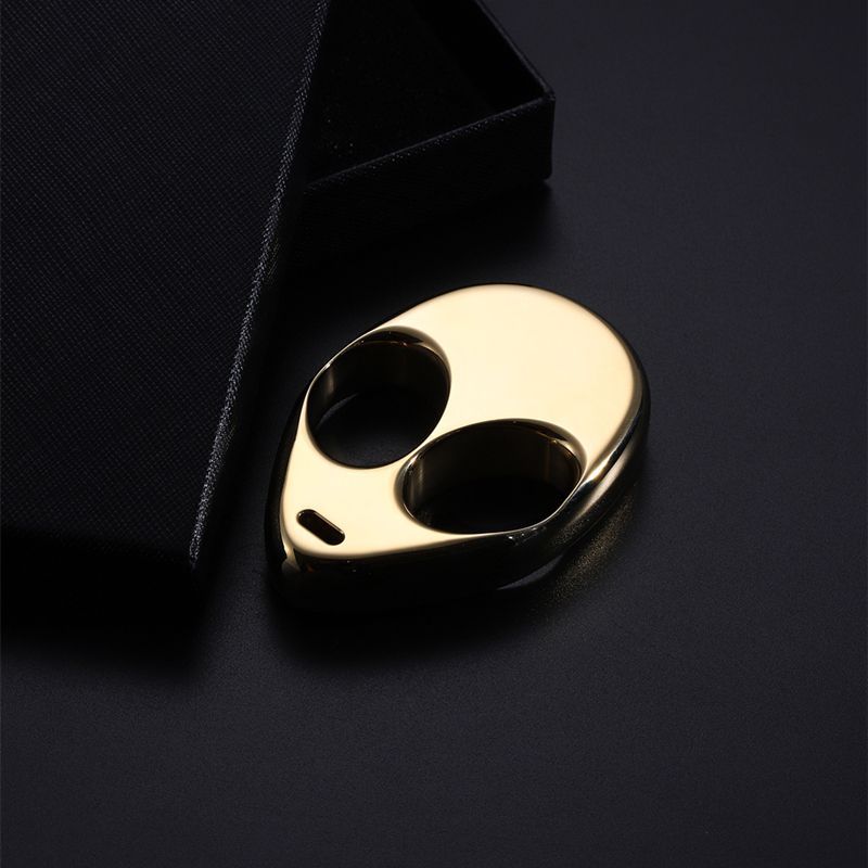 Brass Alien-Inspired Outdoor EDC Tool
