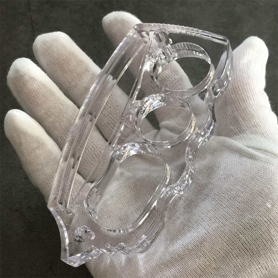 Outdoor EDC Tool with Large Opening in See-through Plastic