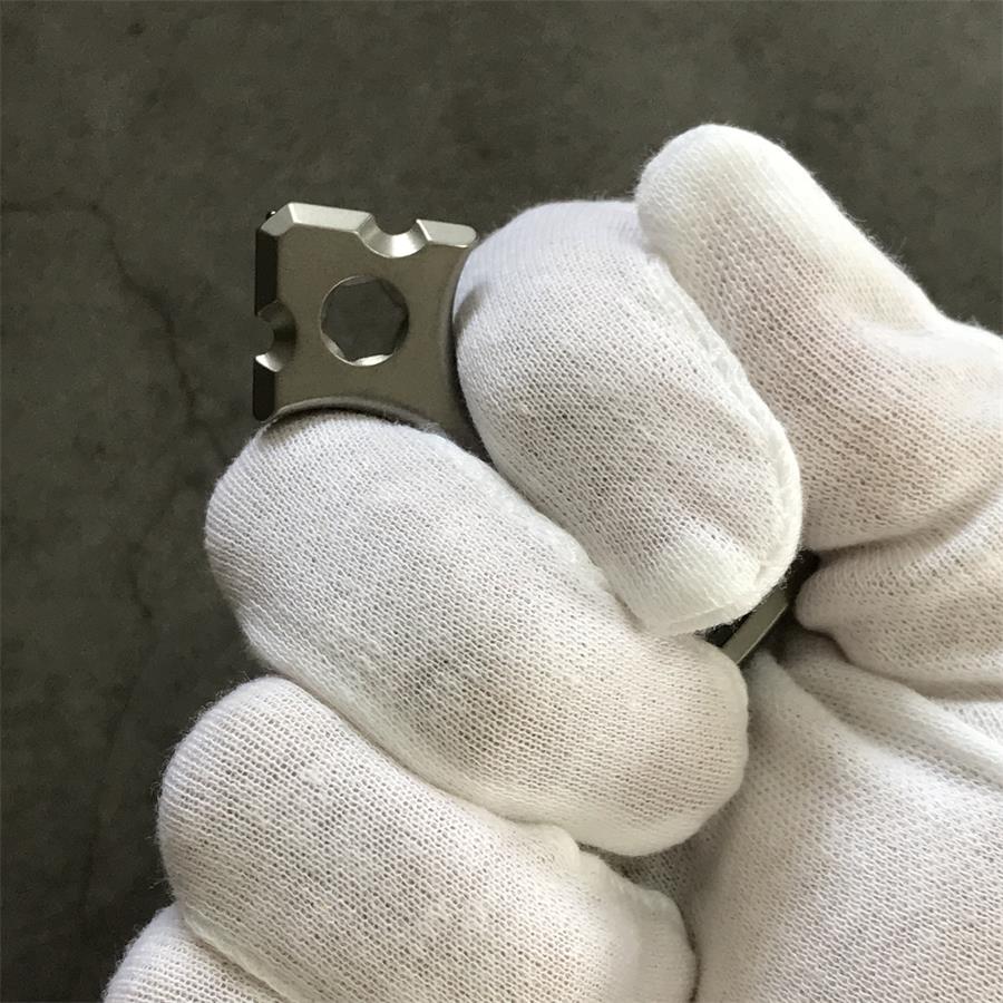 Titanium Bottle Opener and Multi-Purpose EDC Tool