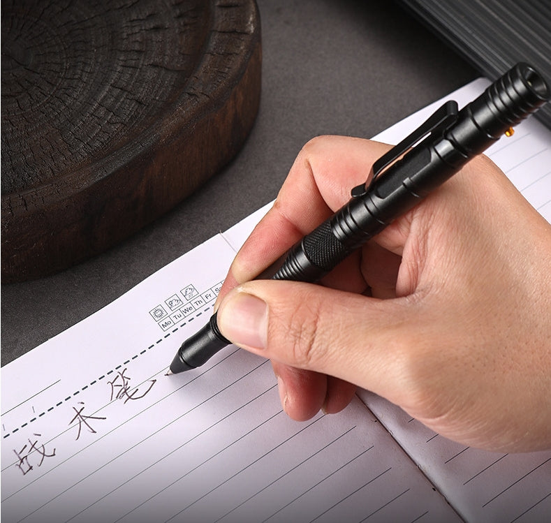 Outdoor Pocket Pen with Multifunctional LED Lighting EDC Tool