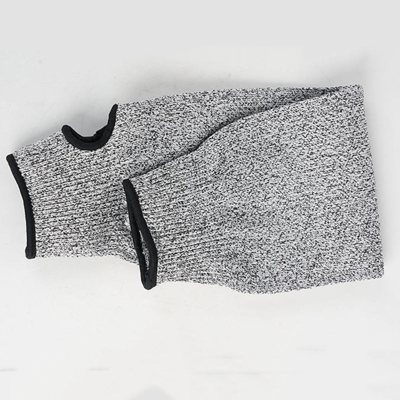 Breathable and Elastic Gray Sleeves Designed for Comfort