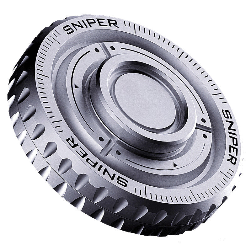 Monochrome Gyroscopic EDC Hand Toy for Relaxation