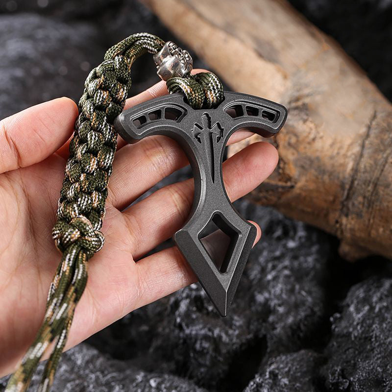 EDC Pendant Tool with Durable Aviation-Inspired Painted Surface