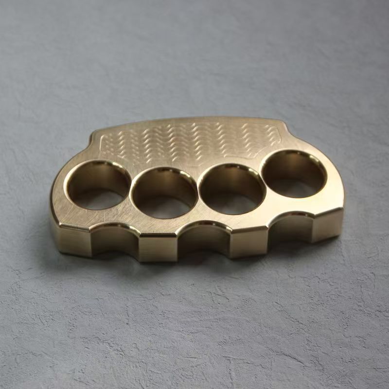 Outdoor Tool in Brass with Thick Structure and Wave Pattern