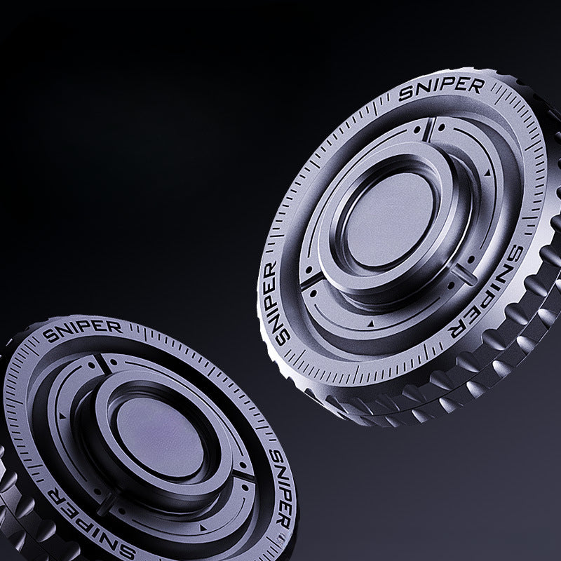 Monochrome Gyroscopic EDC Hand Toy for Relaxation