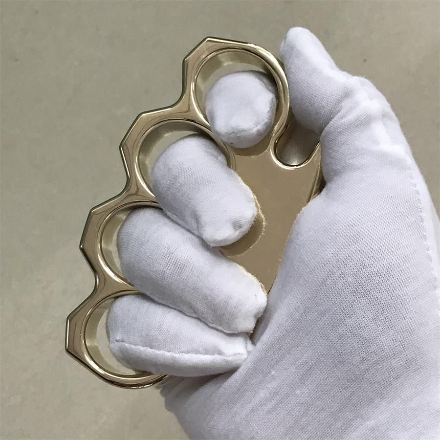 Mirror Shine Classic Brass Outdoor Tool with Large Hole Design