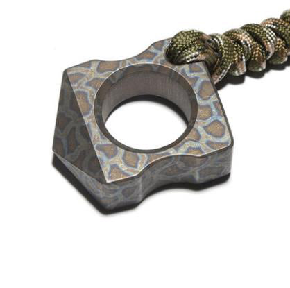 Mini Titanium Multifunctional Outdoor Portable Pocket Ring in Various Styles