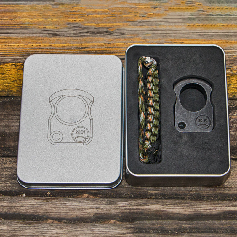 Solid Steel Outdoor Single Pocket EDC Tool
