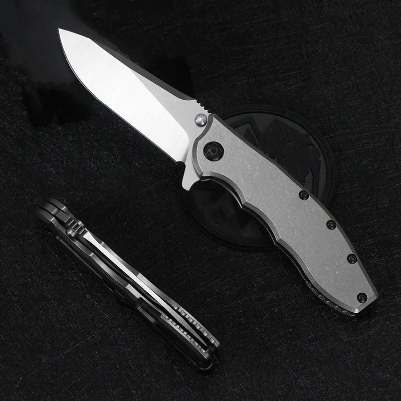 Outdoor Folding Pocket Tools with Titanium Alloy 0562CF 0562TI Design