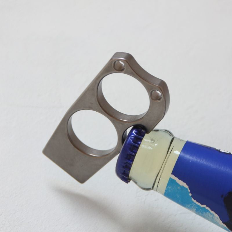 Titanium Mini Lever Bottle Opener Keychain Outdoor Tool