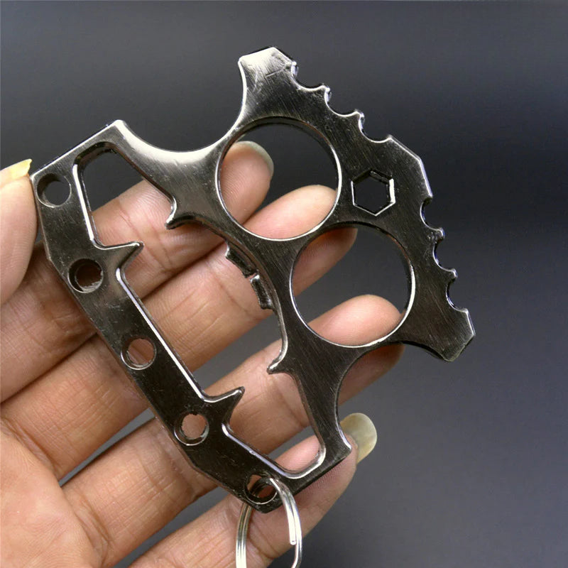 Double Finger Style Multifunctional Beer Bottle Opener EDC Tool