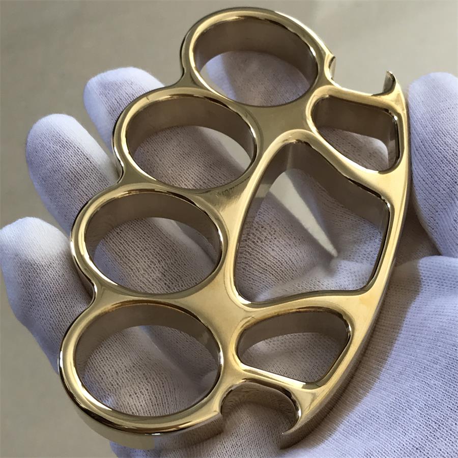 Savage Style Mirror Finish Brass Bottle Opener EDC Tool