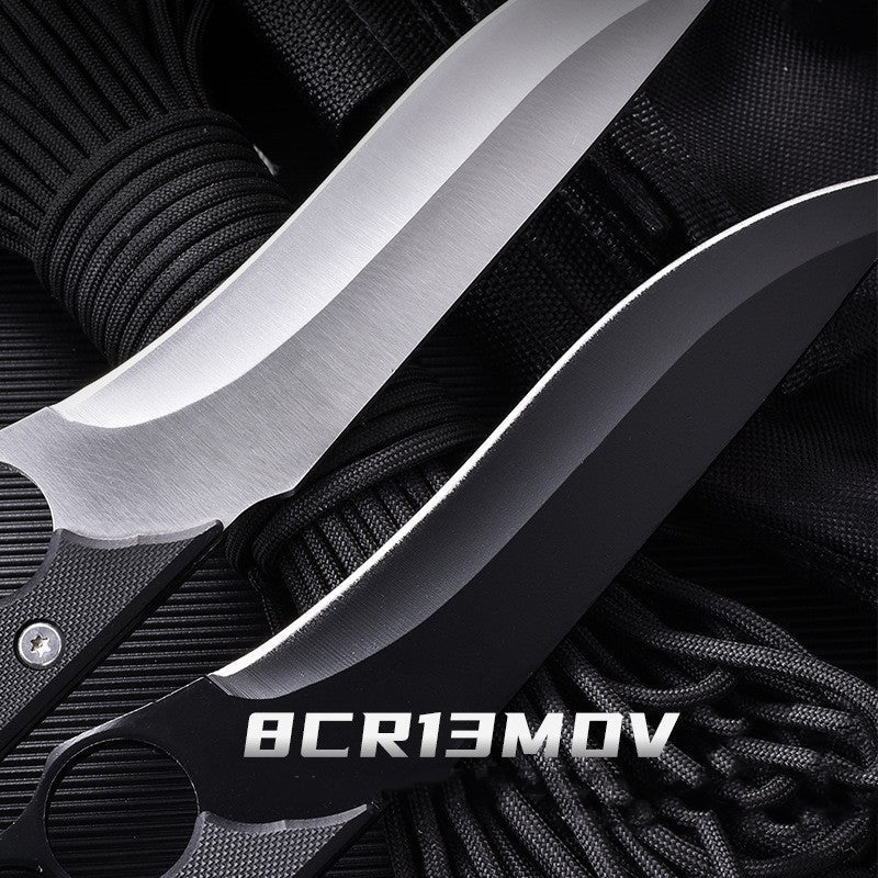 Silver Gray Portable Outdoor Four-Hole Handle Tool
