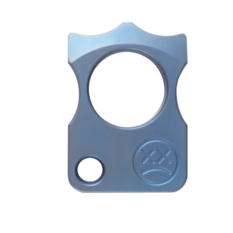 Small Titanium Alloy Keychain Bottle Opener Portable EDC Tool