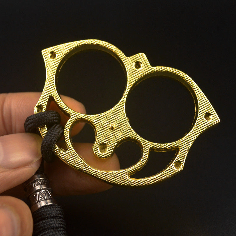 Sloth-Inspired Double Hole Pocket Outdoor Tool