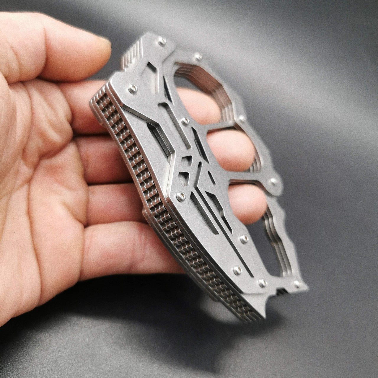 Pocket-Sized EDC Tool with Stainless Steel Cover