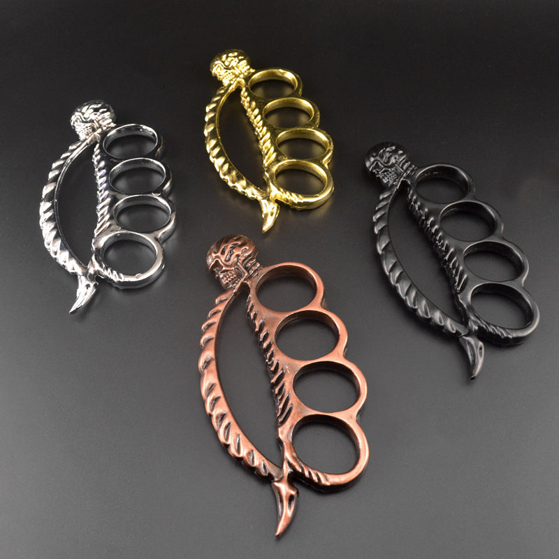 Four-Ring Mermaid Grip Outdoor Carry Tool