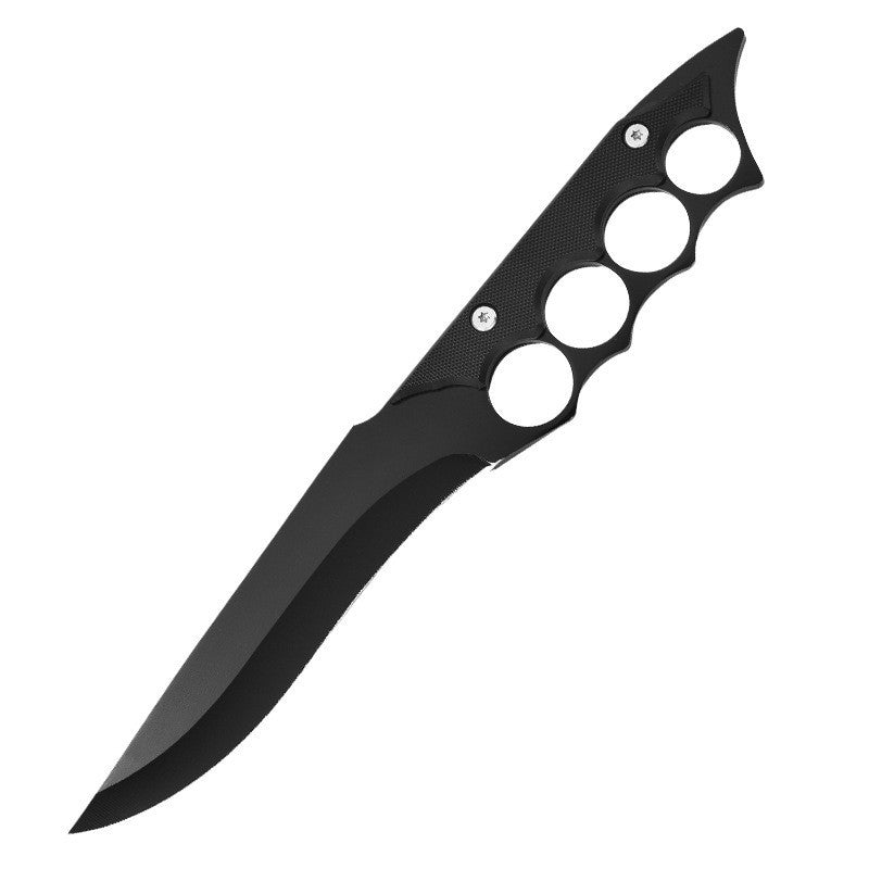 Silver Gray Portable Outdoor Four-Hole Handle Tool