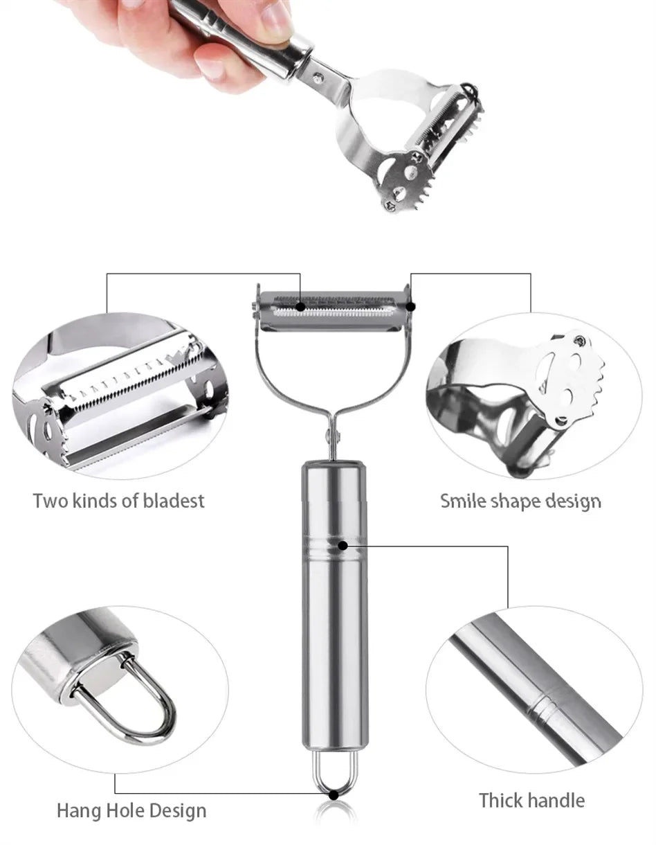 Stainless Veggie Pro Grater & Slicer