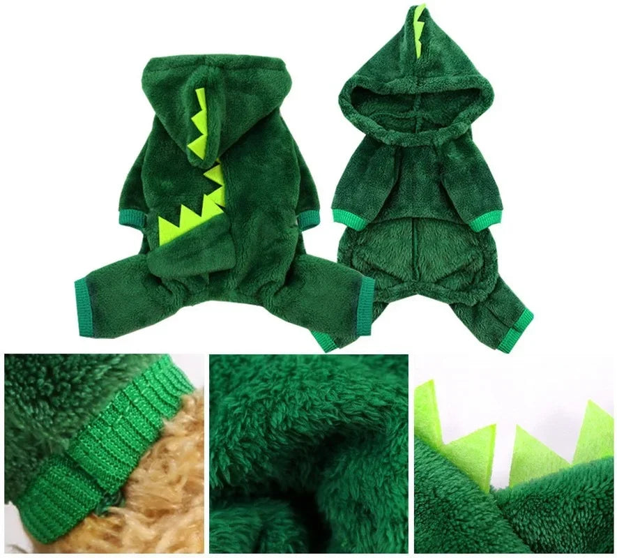 Dinosaur Warm Pet Coat