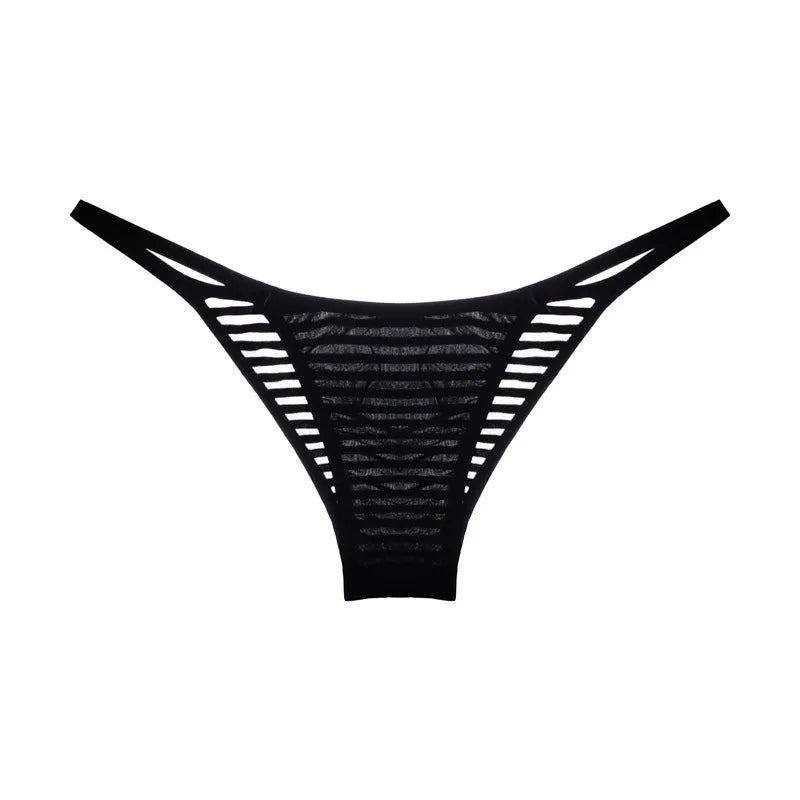 Sexy Low Waist See-Through Thong
