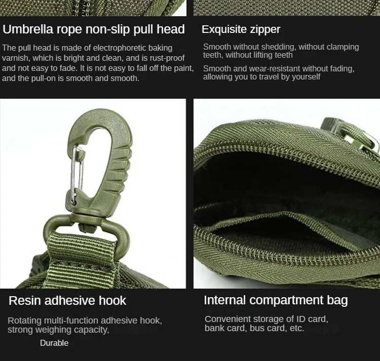 Tactical EDC Multi-Pouch Wallet