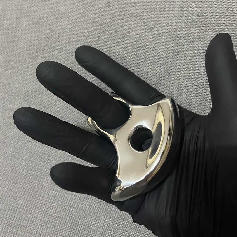 Single Hole Outdoor Tool Multi-Curved Right-Hand-Polished Design