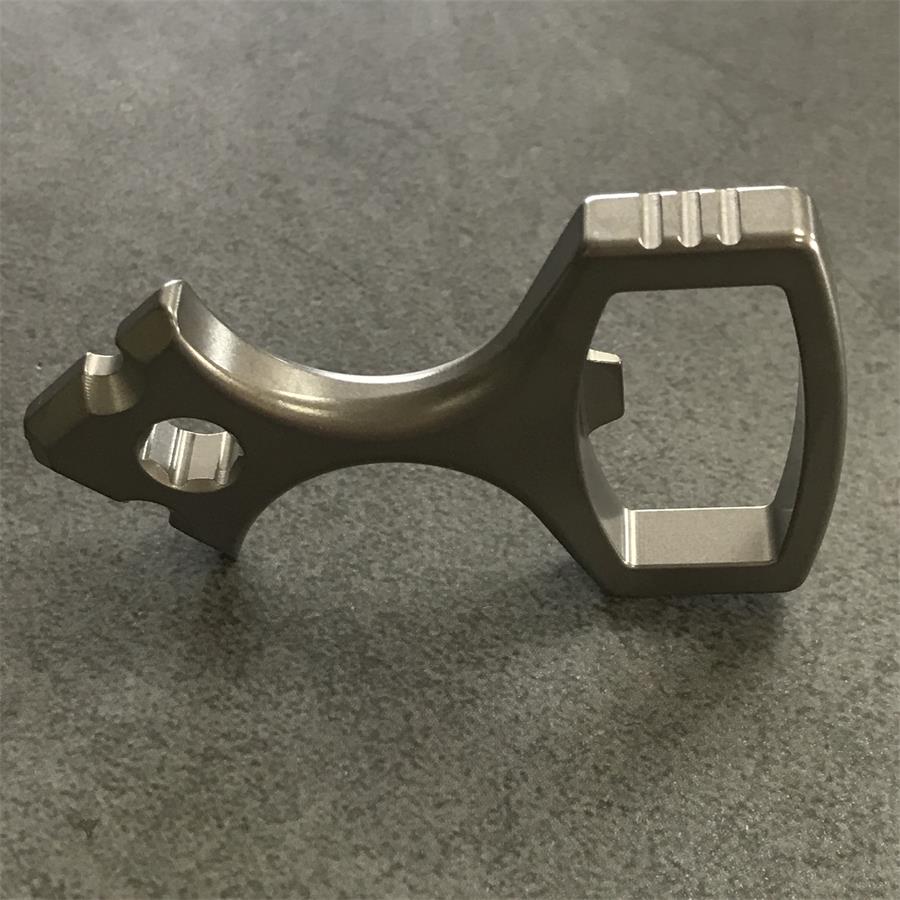 Titanium Bottle Opener and Multi-Purpose EDC Tool