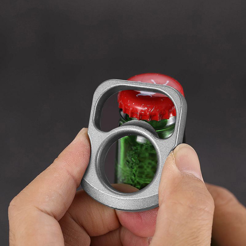 Mini Finger-Inspired Bottle Opener Decorative Outdoor Tool