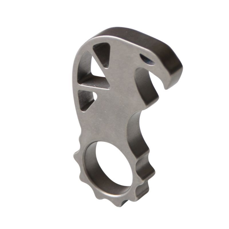Monster Style Titanium Keychain Tool with Bottle Opener Functions