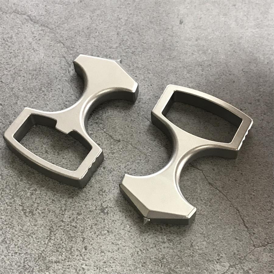 Titanium Pendant EDC Tool With Bottle Opener Key