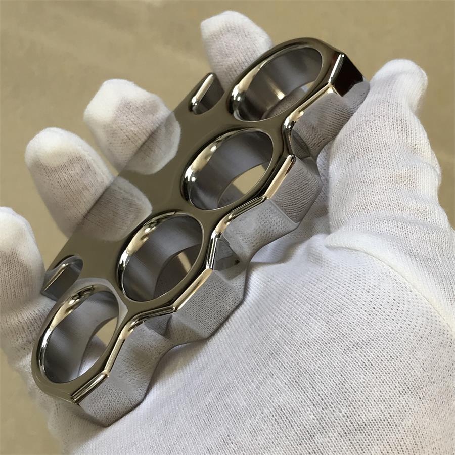 Mirror Polished Steel Outdoor Tool with Classic Chamfered Design