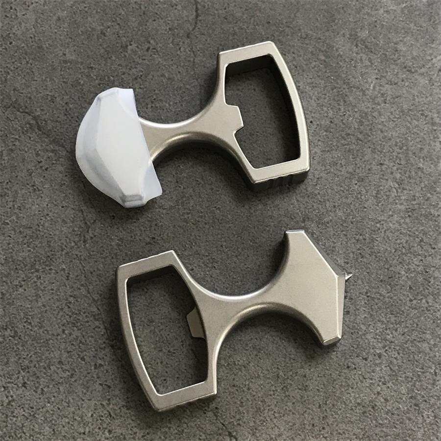 Titanium Pendant EDC Tool With Bottle Opener Key