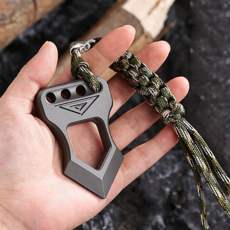 Portable Mini Pendant Tool for Backpack and EDC Use
