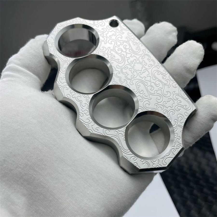 Thickened Outdoor Tool with Elegant Carved Detailing in 304 Steel