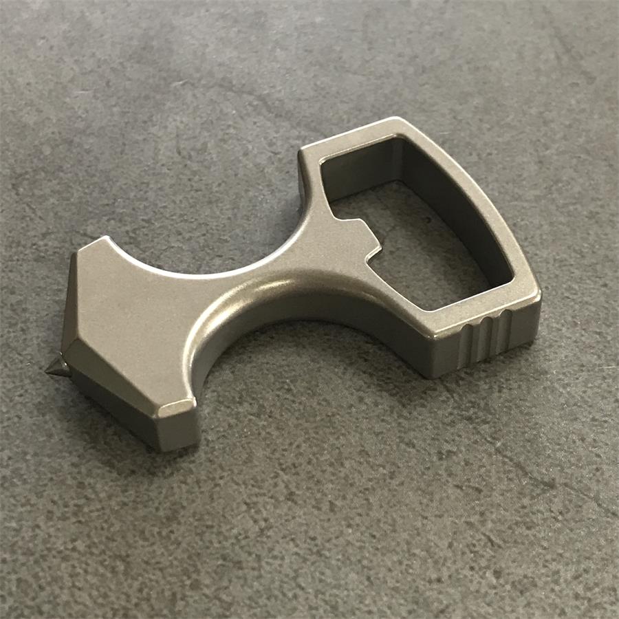 Titanium Pendant EDC Tool With Bottle Opener Key
