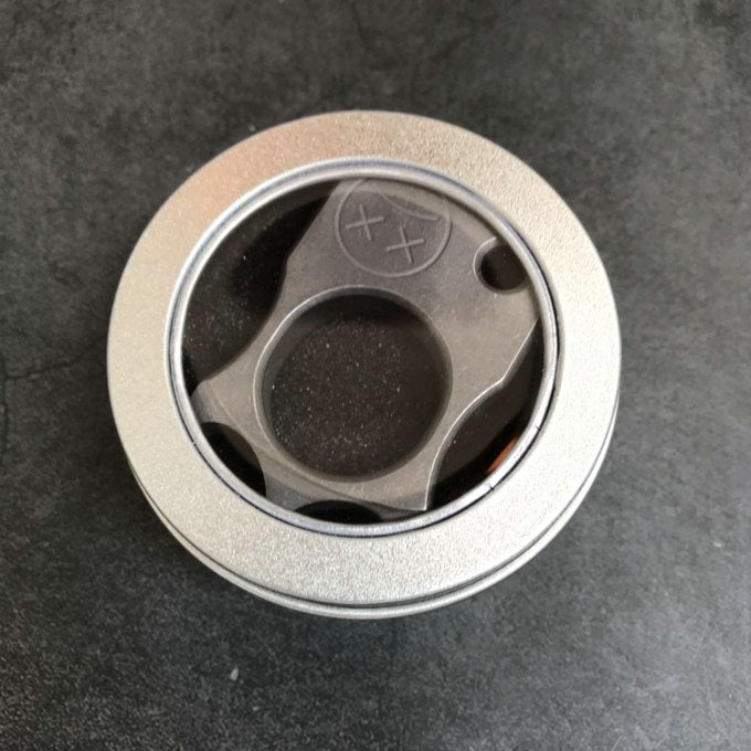 Titanium Alloy One-Finger Tool for Outdoor Multi-Functions