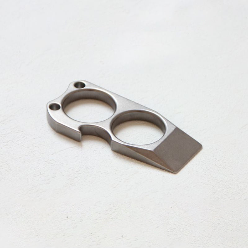 Titanium Mini Lever Bottle Opener Keychain Outdoor Tool