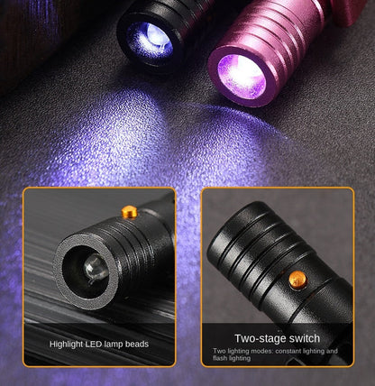 Outdoor Pocket Pen with Multifunctional LED Lighting EDC Tool