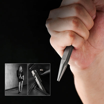 Portable Titanium Pen EDC Tool Designed for Outdoor Use