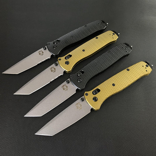 Liome 537 Outdoor Folding Pocket Tool with Aluminum Grip and Multifunction Design