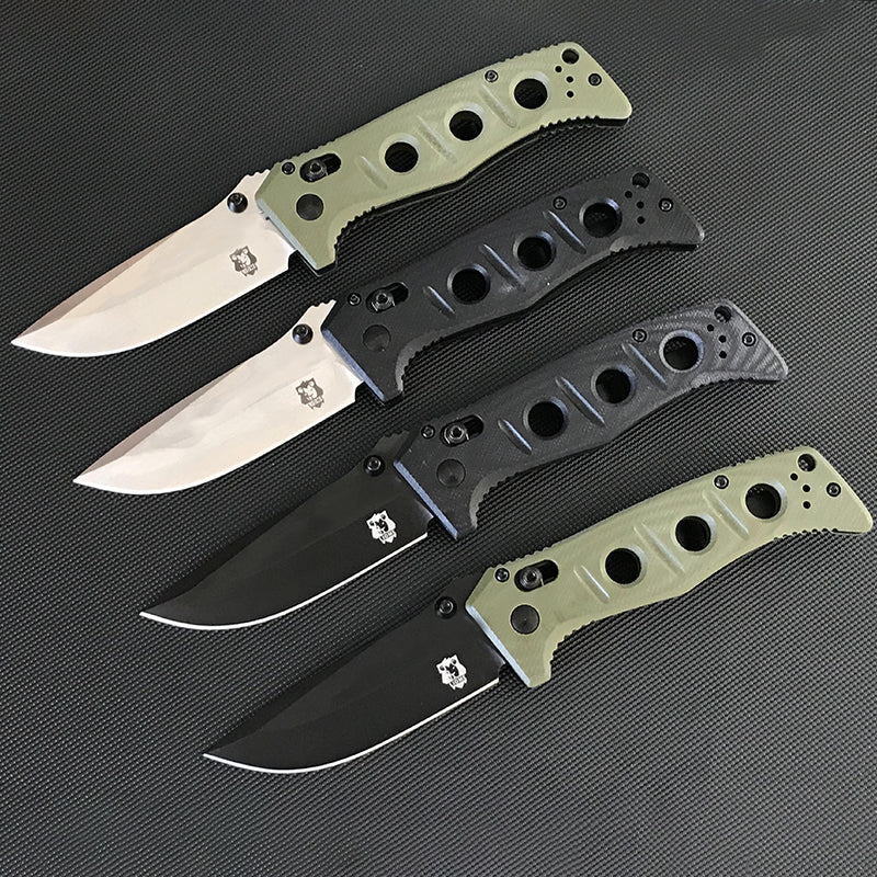 Liome 273 Outdoor Folding Pocket Tool with G10 Grip and Stonewashed Finish
