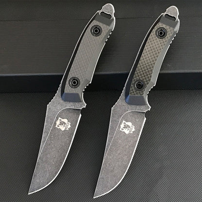 Liome Premium Outdoor Tool with G10 and Carbon Fiber Handle